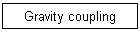 Gravity coupling